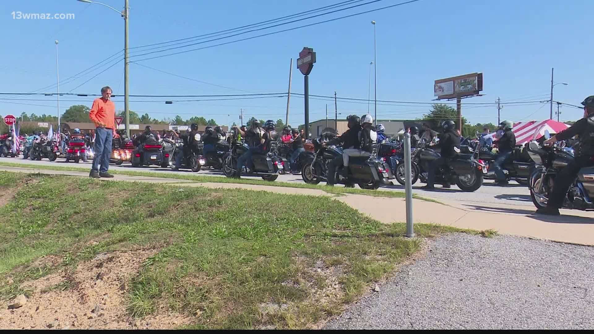 Chuck Leavell present at motorcycle ride for childhood cancer, sees ...