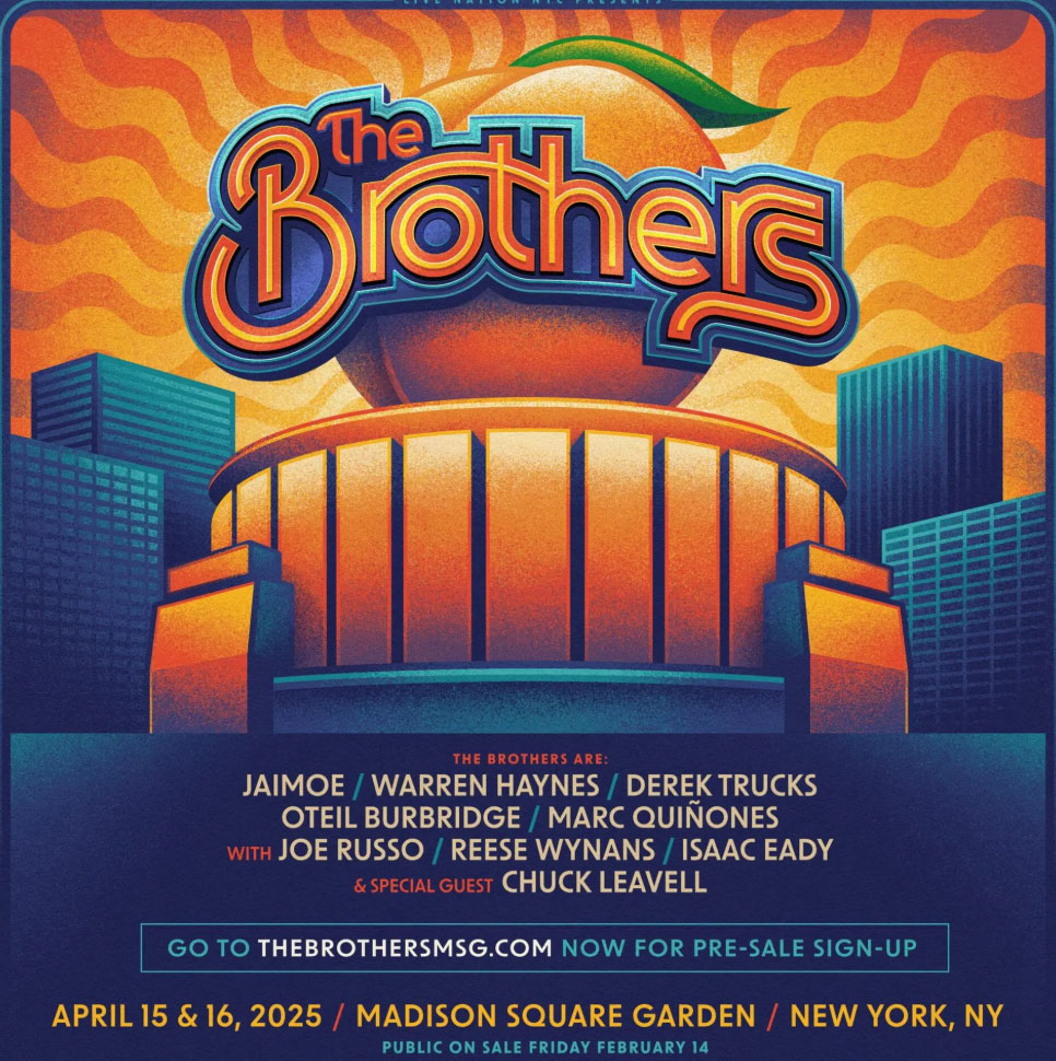 The Brothers Announce Two-Night Reunion at Madison Square Garden